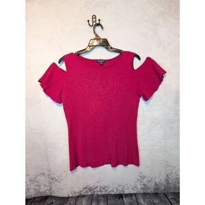 Romans cold shoulder plus sized knit top size 18/20